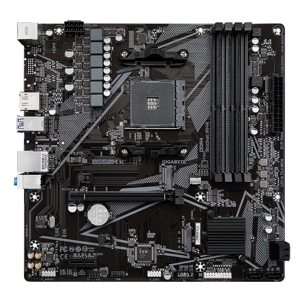 Gigabyte B550M K - immagine 3